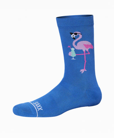 WHOLE PACKAGE CREW SOCKS - FLOCKTAIL BLUE