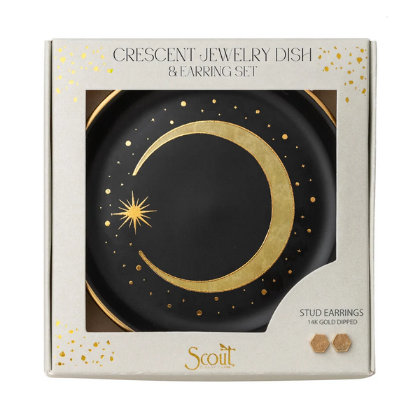 Jewelry Dish and Stud Set