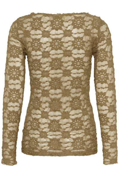 MADDIE BLOUSE - Cocoa Cremé