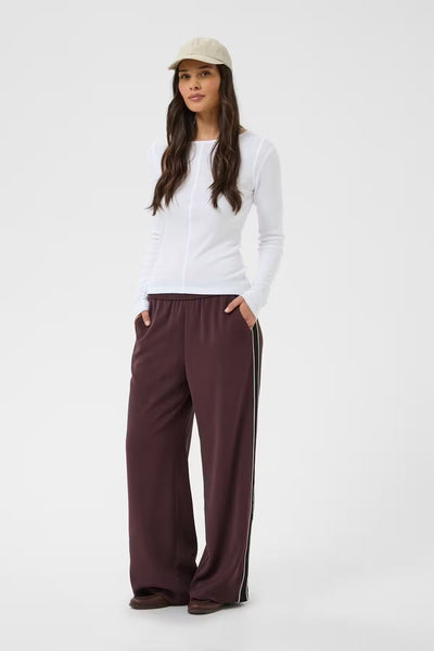 Gail Pants - Fudge/Red