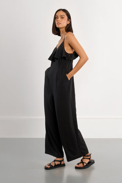 Lyla Romper - Black