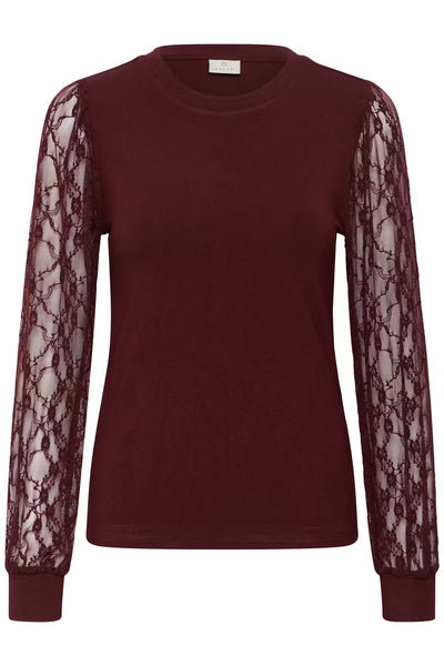 Liana Lace Blouse - Port