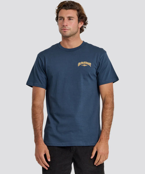 Diamond Arch Classic Short Sleeve T-Shirt - Dark Denim