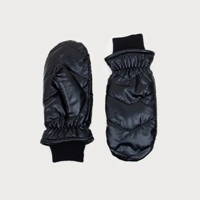 QUILTED PUFFER MITTS