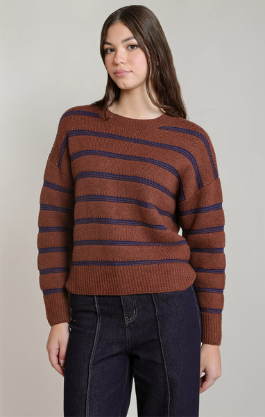 Roxy STRIPE CREWNECK SWEATER