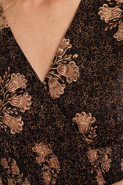 CoriAnne Dress - Chocolate Apolline