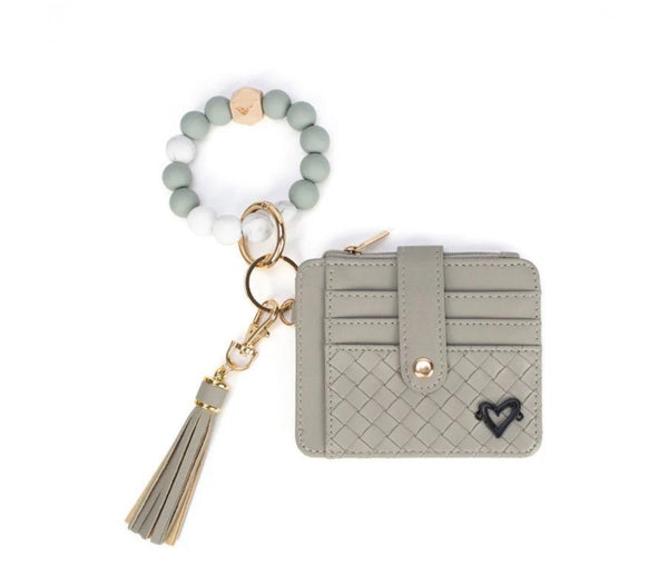 CALGARY VEGAN LEATHER BRACELET CARD CASES