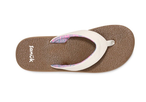 Yoga Mat II - Women’s - White/Brown