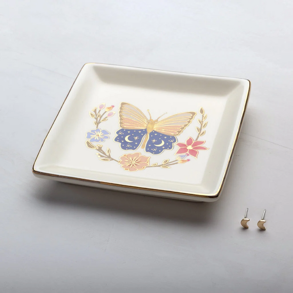 Jewelry Dish and Stud Set