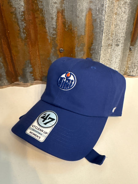 Bow Back Hat - Oilers