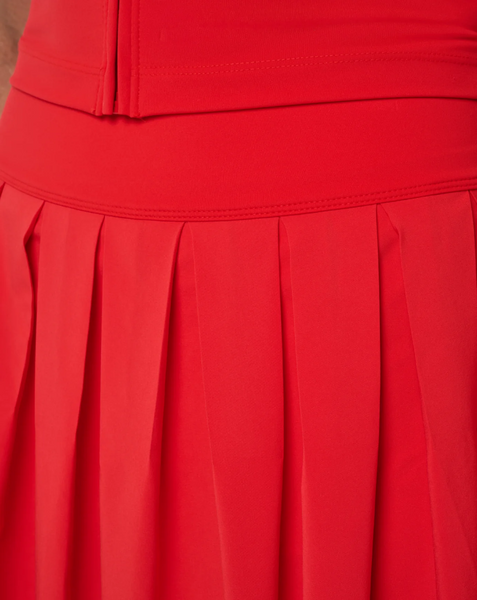BreezeBlend Court Skort - Tomato