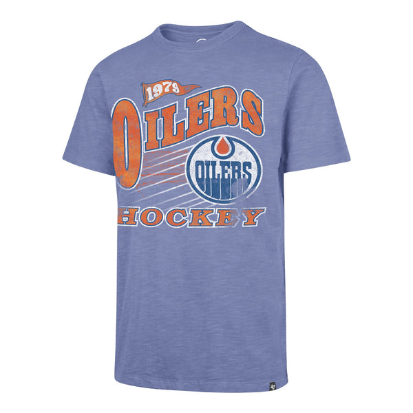 Oilers Game Worn Heavy Slub Tee