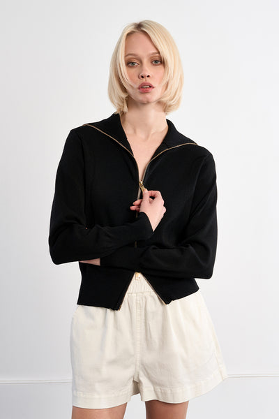 Sierra Knitted Zip Sweater