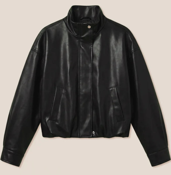 Corin Bubble Hem Jacket - Black