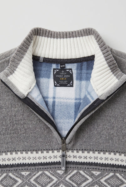 Hatfield Quarter Zip Sweater - Artichoke