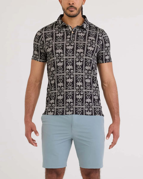 Drop Temp Dry Resort Polo - Tropic Royale