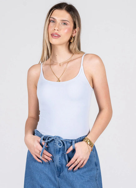 BAMBOO LOW CUT CAMI- OS