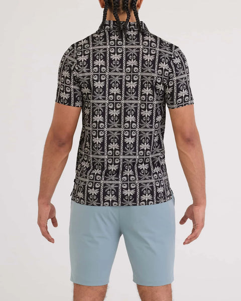 Drop Temp Dry Resort Polo - Tropic Royale