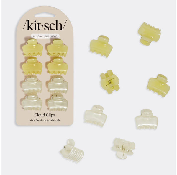 Mini Jelly Cloud Clips - 8pc Set