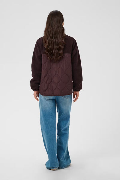 Gracelyn Jacket - Fudge/Red