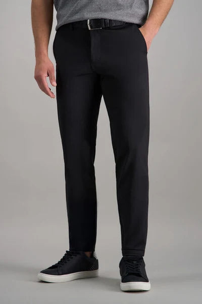 Haggar® Sport Travel Performance Pant- straight-  Black
