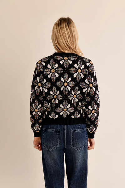 Molly Sweater - Black Multi