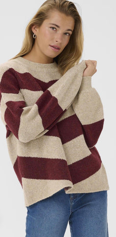 Verana Knit Pullover - Feather Grey Melange/Windsor W.S