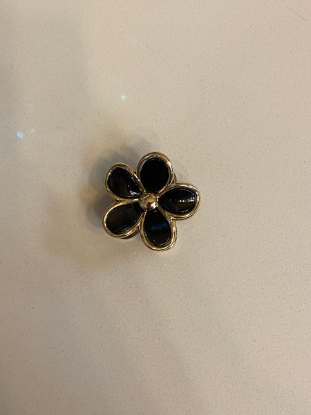 Mini Gold Accent Hair Clips