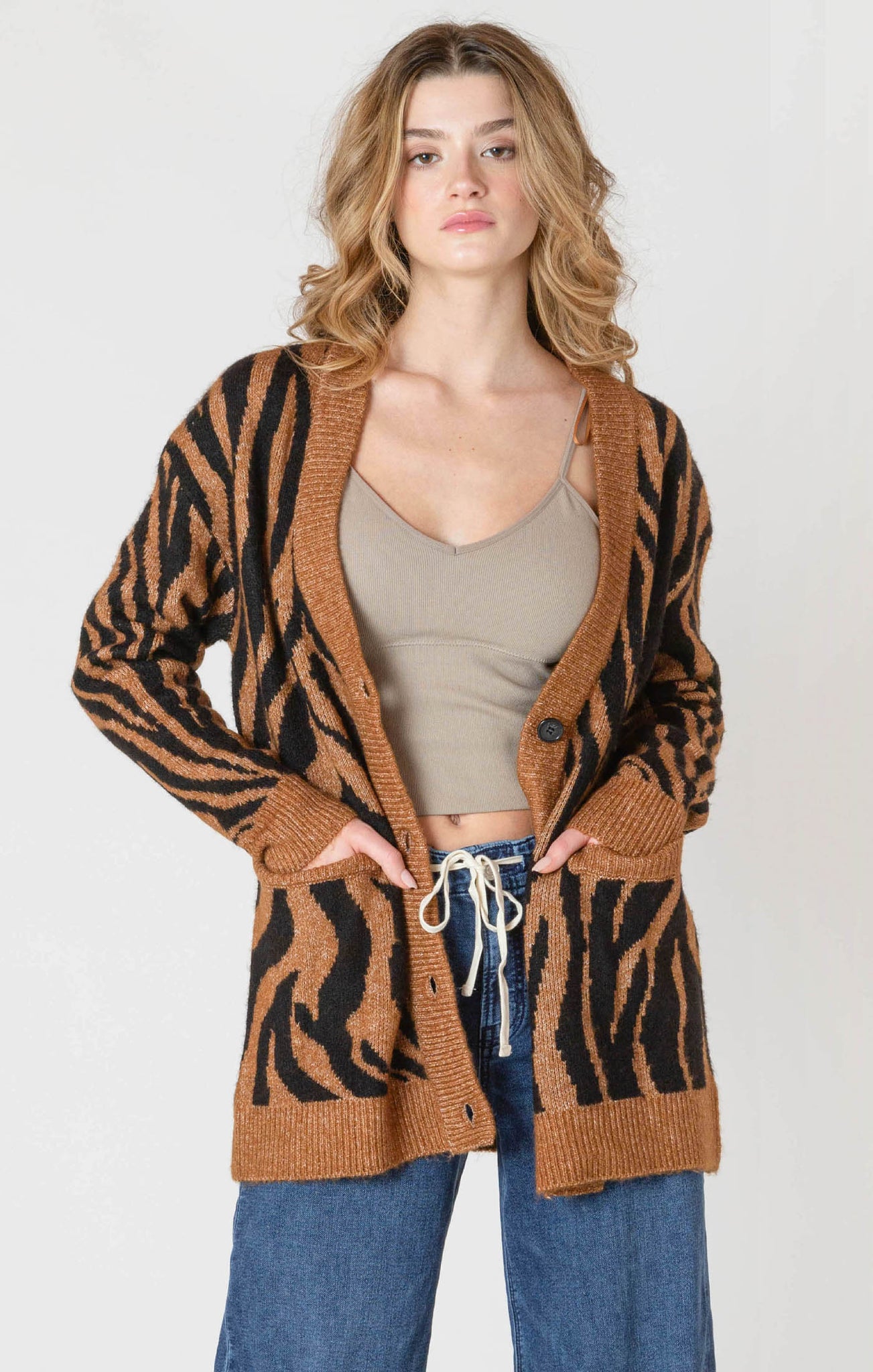 EYE OF THE TIGER CARDIGAN
