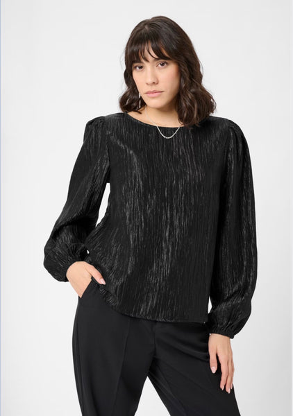Rizz Blouse - Black Deep