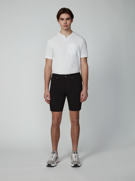 MEN'S 5-POCKET SOLID BUNGEE SHORTS