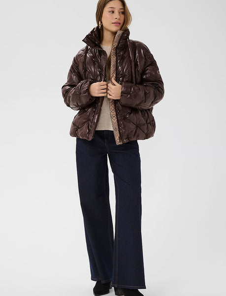 Drakie Short Jacket - Coffee Bean