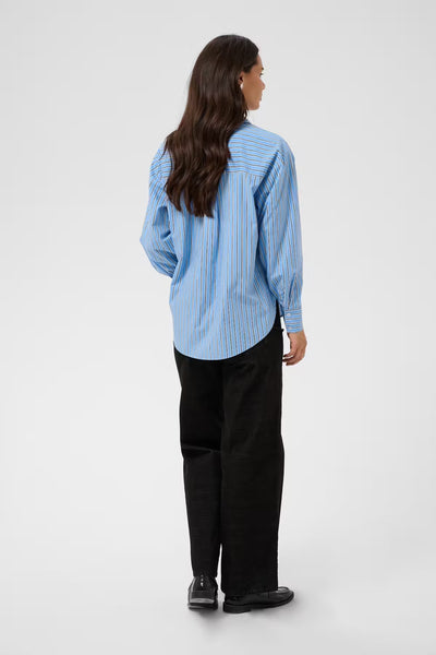 Gavina Shirt - Provance/Black/Chalk