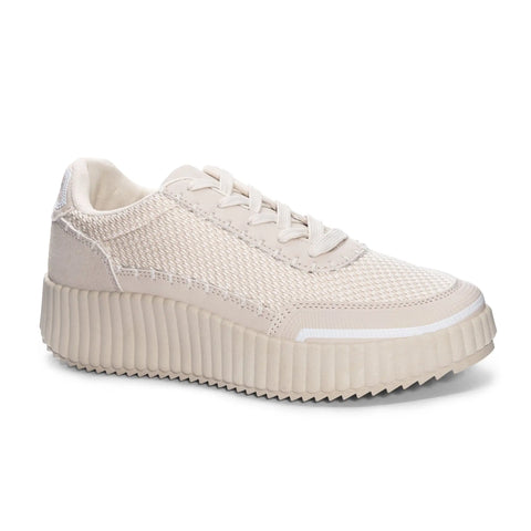 Spirited Mesh Sneaker- cream