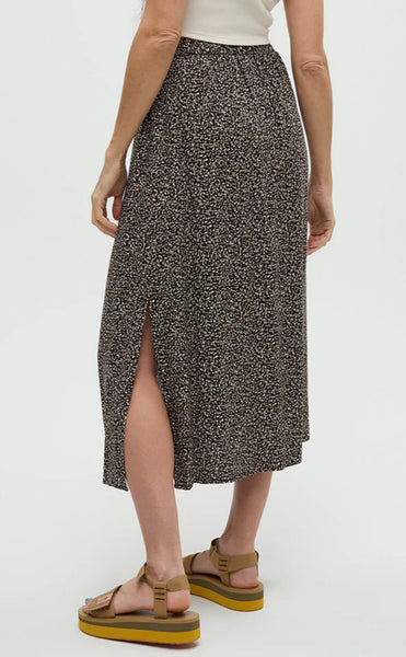 Yaletown Skirt - Meteorite Black / Scattered Dot