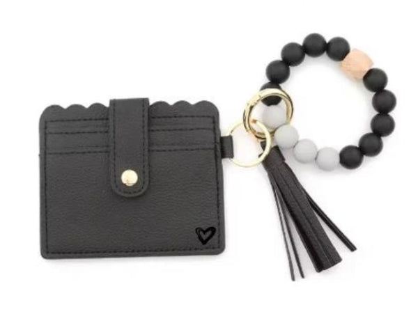 CALGARY VEGAN LEATHER BRACELET CARD CASES