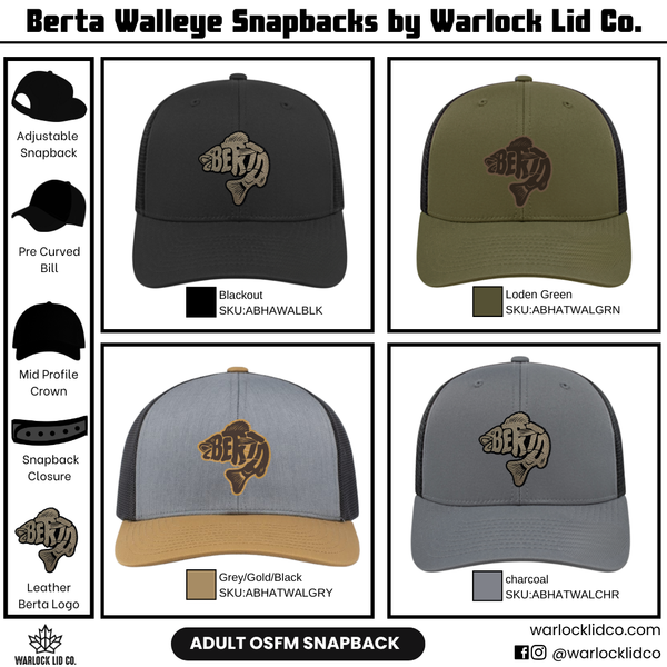 Berta Walleye Snapback
