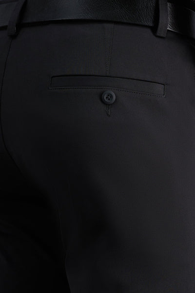 Haggar® Sport Travel Performance Pant- straight-  Black
