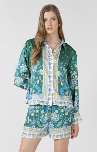 Gracie Button Front Blouse