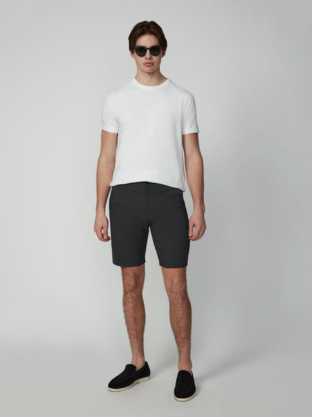 MEN'S BUNGEE PLAID CHINO SHORT