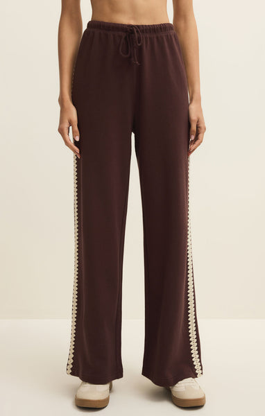 TAKE ALL SWEATPANT- chocolate cherry