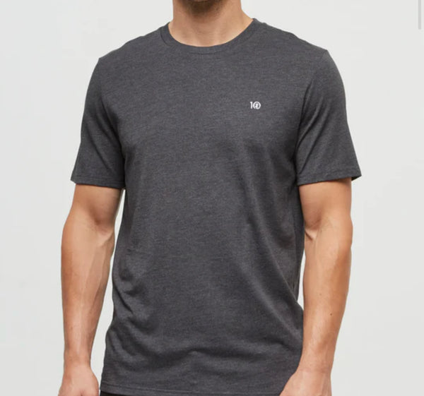 Embroidered Ten T-Shirt- blk