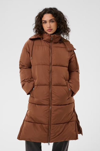 Nikalui Padded Coat - Friar Brown