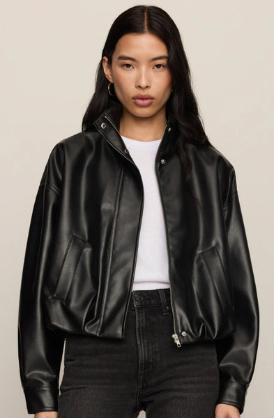 Corin Bubble Hem Jacket - Black