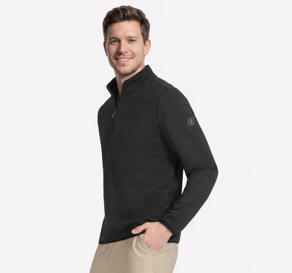Go-Walk Ottoman 1/4 Zip - Black