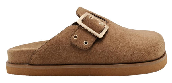 COVE DOUBLE SUEDE- Natural