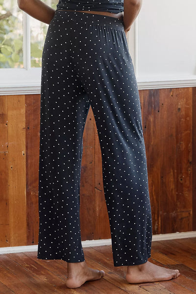 Luxe Dot Pant - Black
