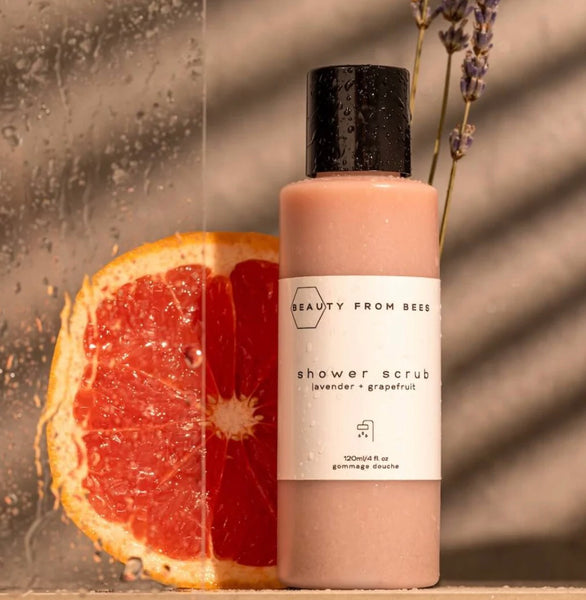 SHOWER SCRUB - Lavender + Grapefruit