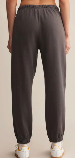 Stadium Cotton Jogger - Washed Black