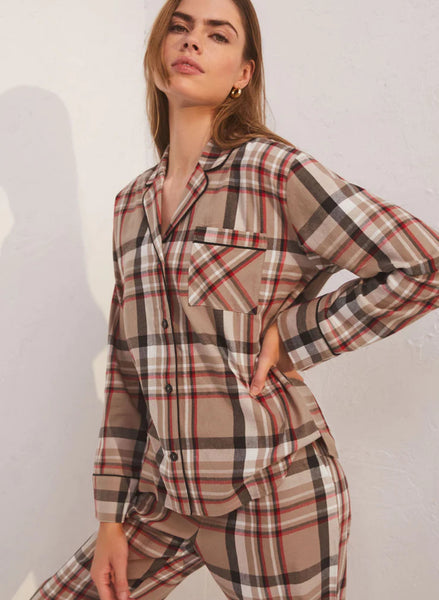DREAMER PLAID PJ SET